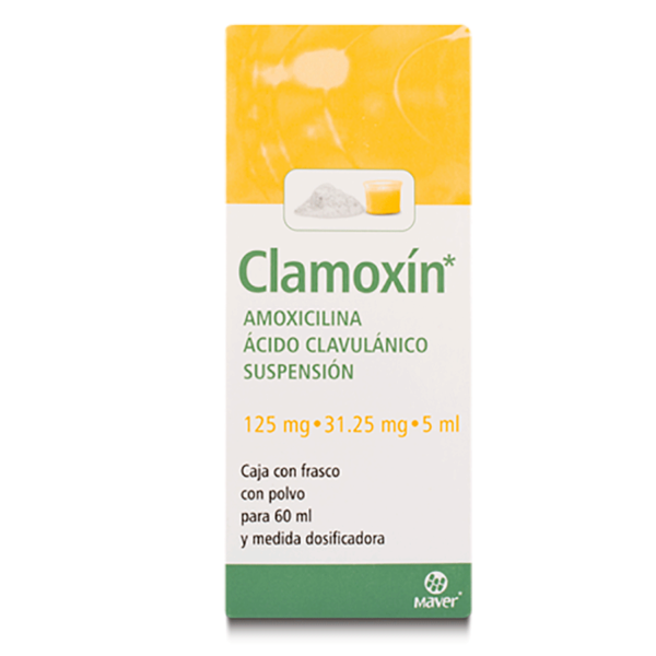 CLAMOXIN SUSP 125 MG  C/60 ML