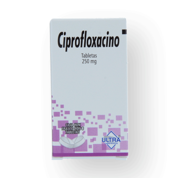 CIPROFLOXACINO 250 MG TABS C/8 ( ULTRA )