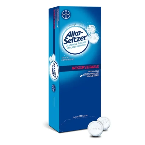 ALKA-SELTZER TAB EFERV C/100