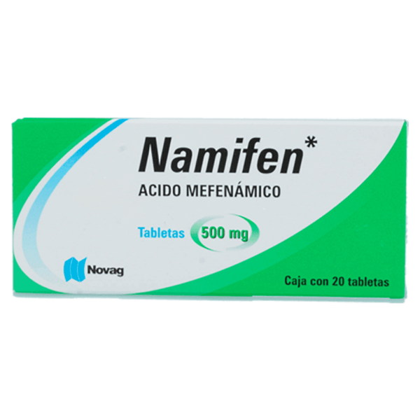 NAMIFEN (ACIDO MEFENAMICO 500MG) 20TABS