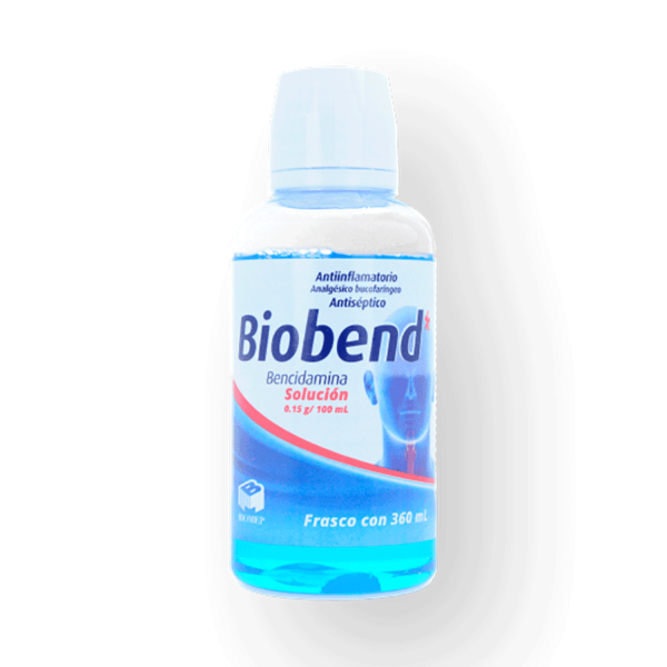 BIOBEND(BENCIDAMINA150MG/100ML)360ML SOL