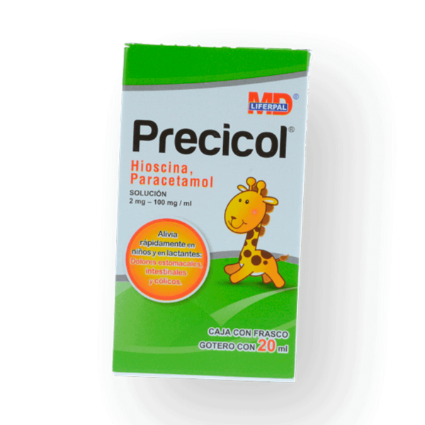 PRECICOL 2MG/100MG SOL GTS C/20ML &