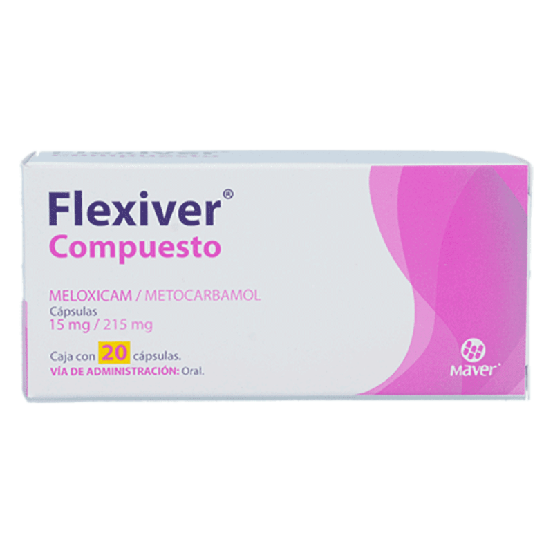 FLEXIVER COMPUESTO (MELOX/METOCA) 20CAPS Family Medic