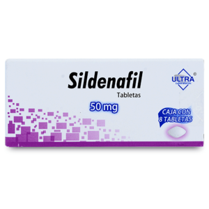 SILDENAFIL TAB 50MG C/8