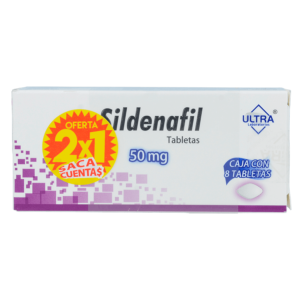 SILDENAFIL TAB 50MG C/8 2x1