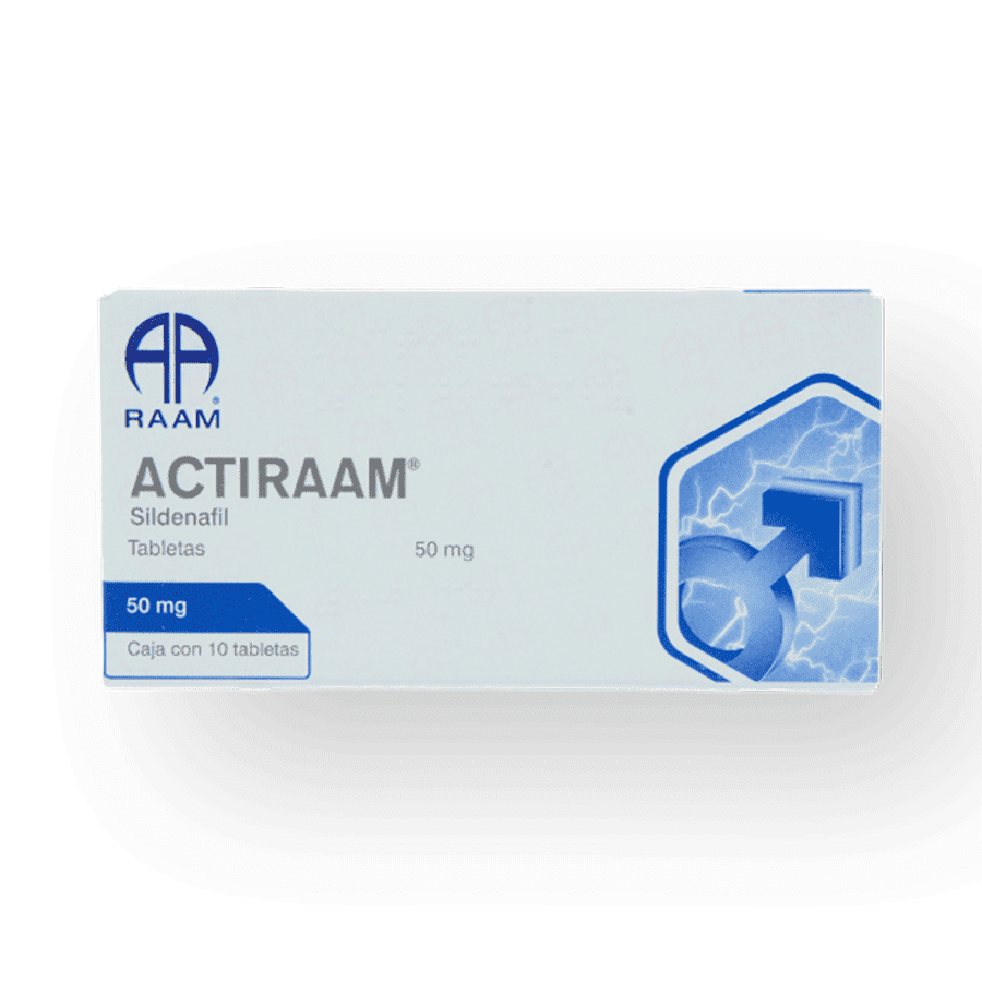 ACTIRAAM (SILDENAFIL 50MG) 10TABS – Family Medic