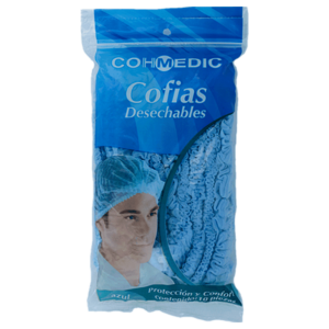 COFIAS DESECHABLES AZUL 10PZS