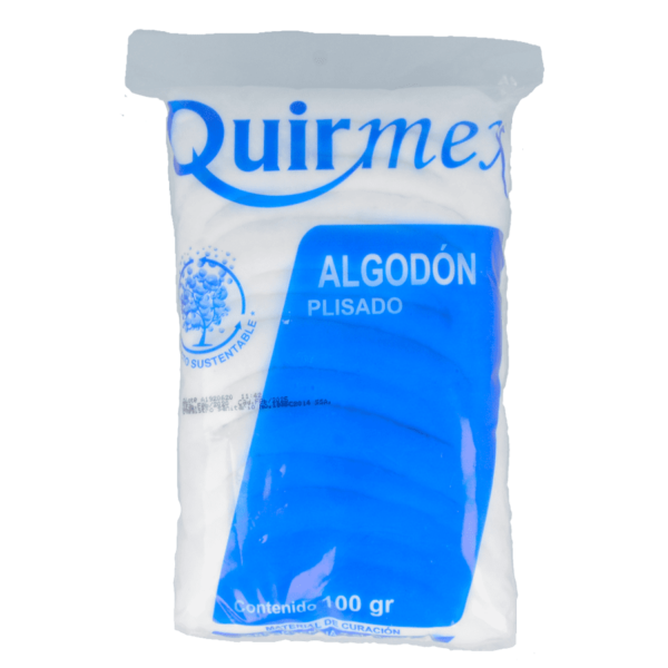 ALGODON ABSORBENTE PLISADO C/100G