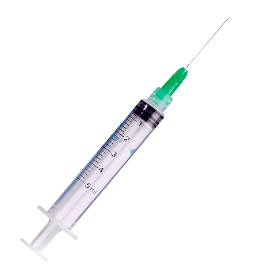Jeringa 5 ml 21Gx32mm (Verde) – Farmacia Sanorim