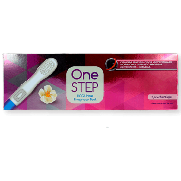ONE STEP HCG PRUEBA DE EMBARAZO 1PZ