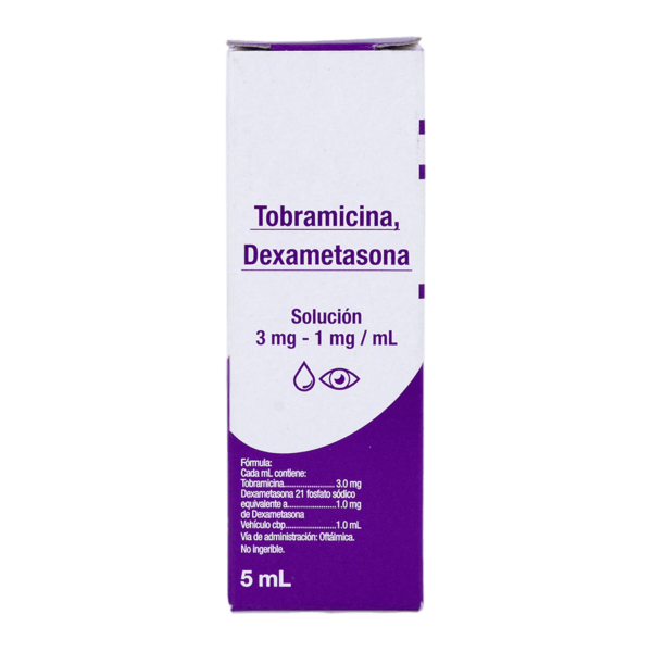 TOBRAMICINA/DEXAMETASONA(OBRYDEX)5ML SOL>