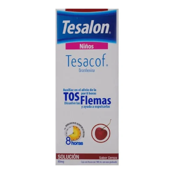 TESACOF SOL INF 80MG C/100ML