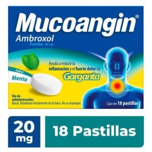 MUCOANGIN PAST 20MG C/18