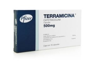TERRAMICINA CAPS 500MG  C/16