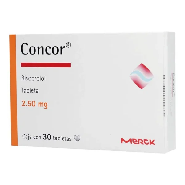 CONCOR TAB 2.5 MG C/30