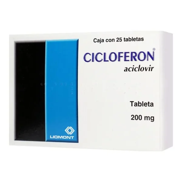 CICLOFERON TAB 200MG C/25