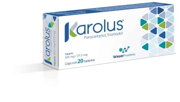 KAROLUS TAB 325MG 37.5MG C/20