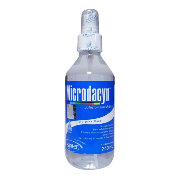 MICRODACYN SOLUCION ANTISEPTICA C/240ML