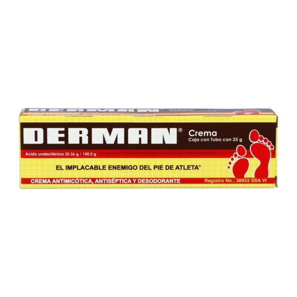 CREMA ANTISEPTICA DERMAN C/25G
