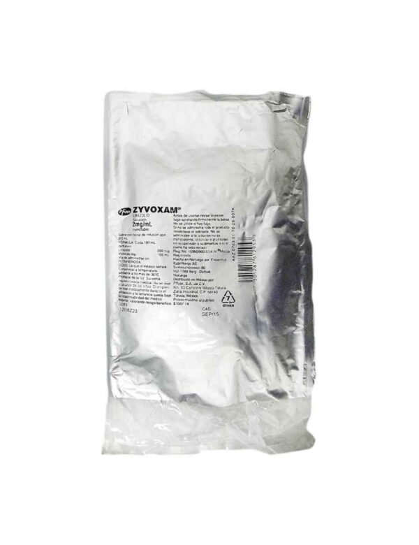 ZYVOXAM SOL INY 2MG C/300ML