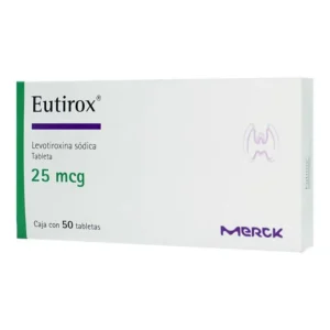 EUTIROX TAB 25MG  C/50