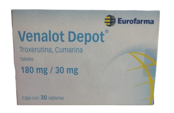 VENALOT DEPOT TAB 180MG 30MG C/30