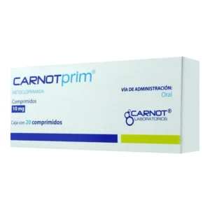 CARNOTPRIM COMP 10MG C/20