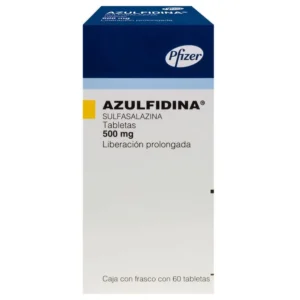 AZULFIDINA TAB 500MG C/60