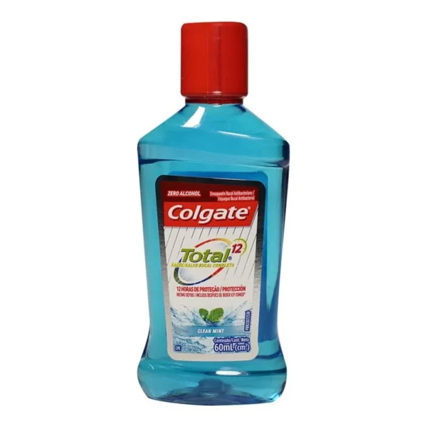 ENJUAGUE BUCAL COLGATE TOTAL C/60ML