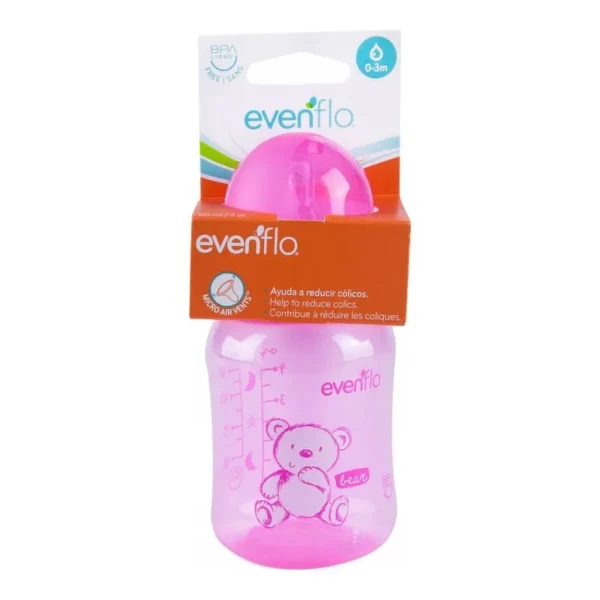 EVENFLO BIBERON 0-3M C/120ML&>