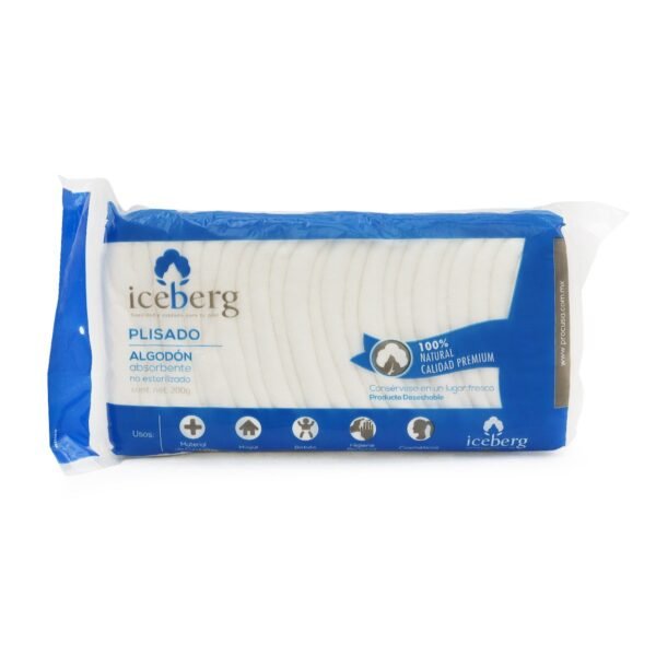 ICEBERG ALGODON PLISADO C/200G