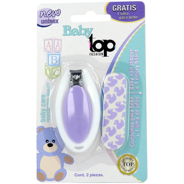 CORTAUÑAS PARA BEBE / LIMA DE UÑAS 1PZA&>