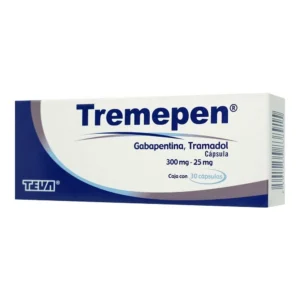 TREMEPEN  CAPS 300MG 25MG C/30