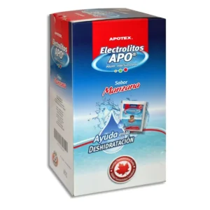 ELECTROLITOS APO MANZANA POLVO EN SOBRES C/25
