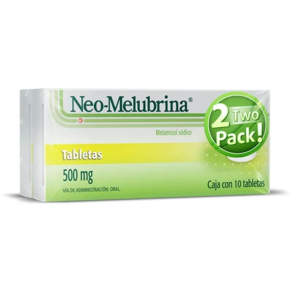 NEO-MELUBRINA TAB 500 MG C/10 DUO