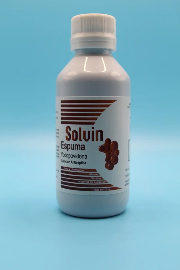 SOLVIN ESPUMA SOL 8G C/120ML