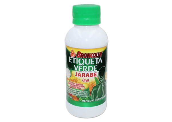 BRONCOLIN ETIQUETA VERDE JBE C/140ML