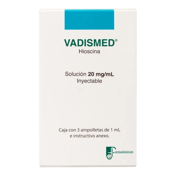 VADISMED (HIOSCINA 20MG/ML) 3AMP 1ML SOL