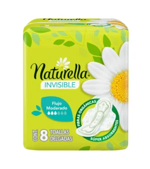 NATURELLA INVISIBLE CON ALAS C/8