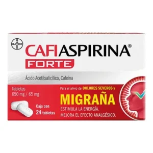 CAFIASPIRINA FORTE TAB 650MF 65MG  C/24