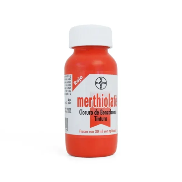 MERTHIOLATE ROJO 30 ML