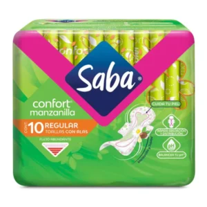SABA CONFORT MANZANILLA C/10 PIZ