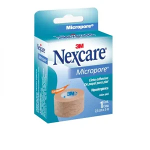 NEXCARE CINTA MICROPORE PIEL 2.5CMx10M C/1