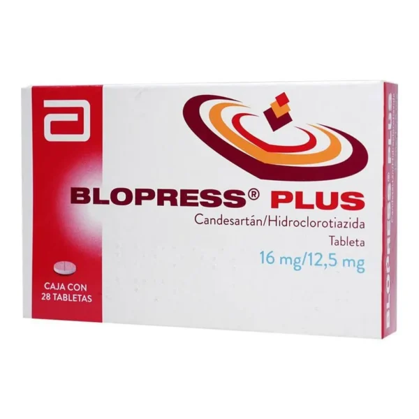 BLOPRESS PLUS TAB 16MG 12.5MG C/28