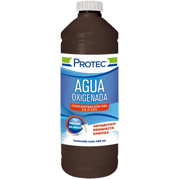 AGUA OXIGENADA PROTEC (DEGASA) 480ML