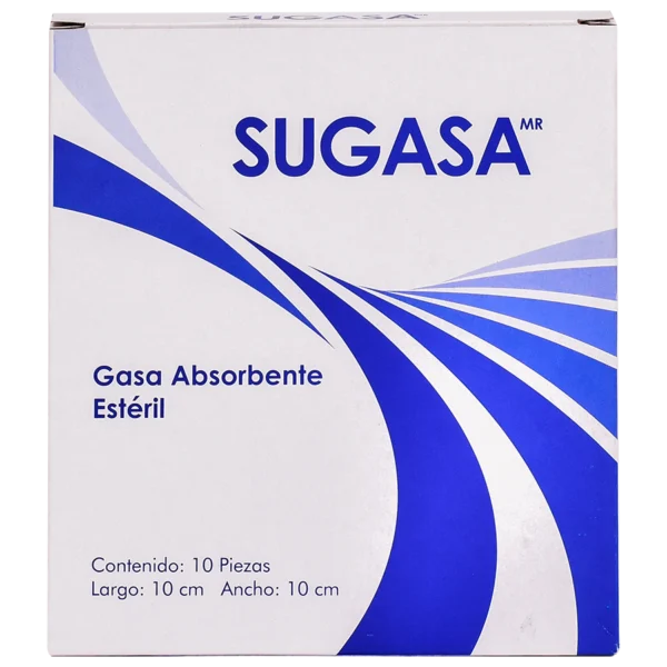 GASA ABSORBENTE SUGASA EST 10X10 10PZS