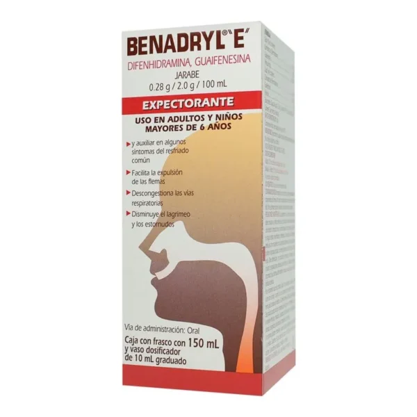 BENADRYL E JBE 0.28G 2G  C/150ML