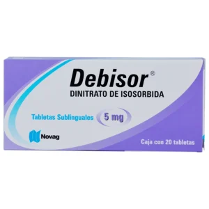 DEBISOR TAB SUBL 5MG  C/20