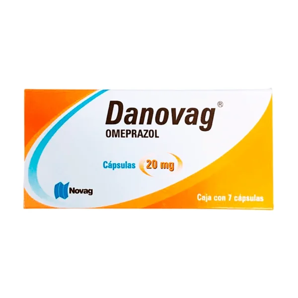 DANOVAG (OMEPRAZOL 20MG) 7CAPS