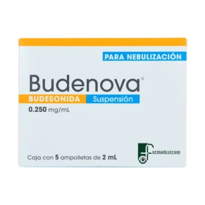 BUDENOVA SUSP NEBULIZAR 500MG C/5